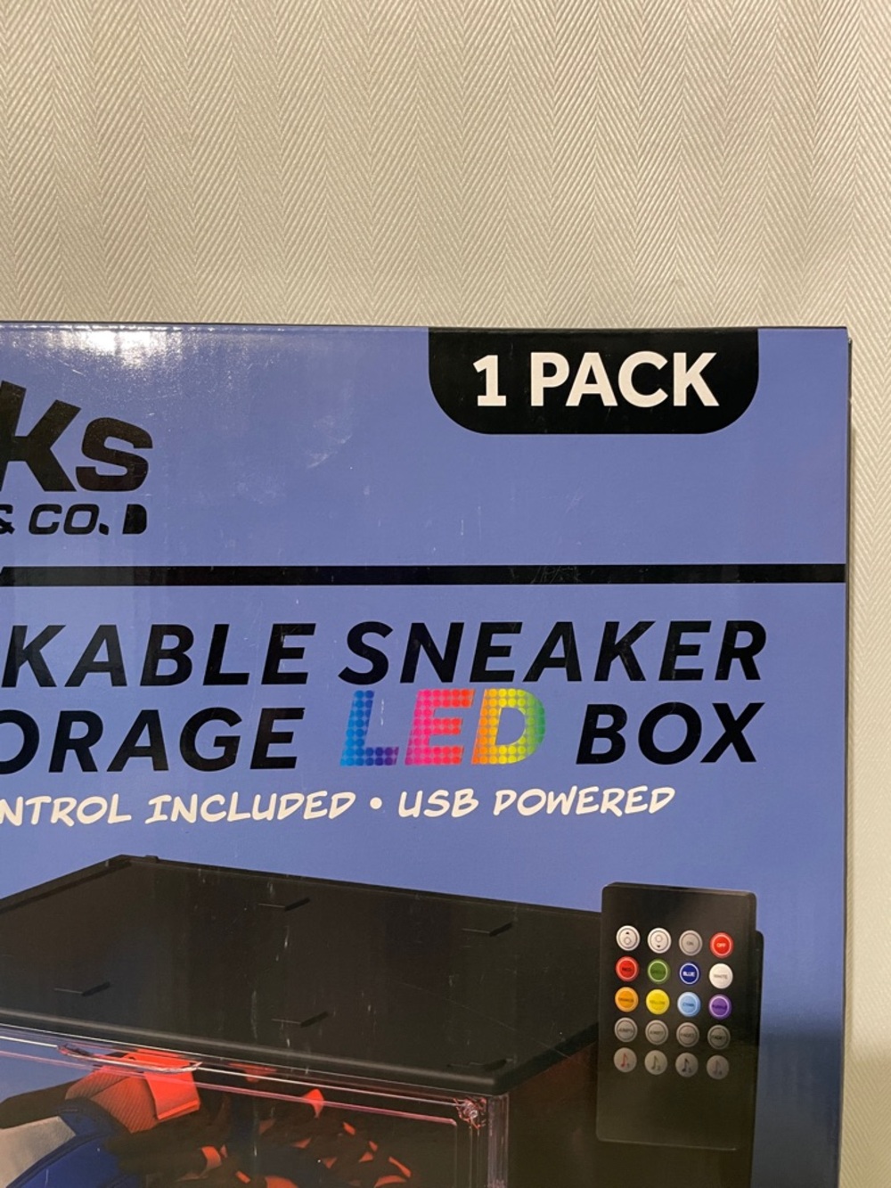 Kicks & Co. Stackable Sneaker Storage LED Box - - Picture 7 of 16